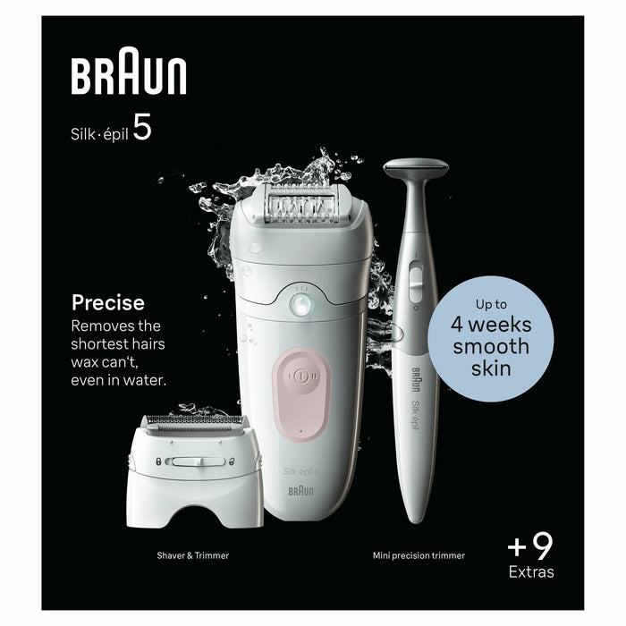 EAN 7500435225007 - Braun Silk-épil 5 5-230 28 pinzas Rosa, Blanco imagen 3