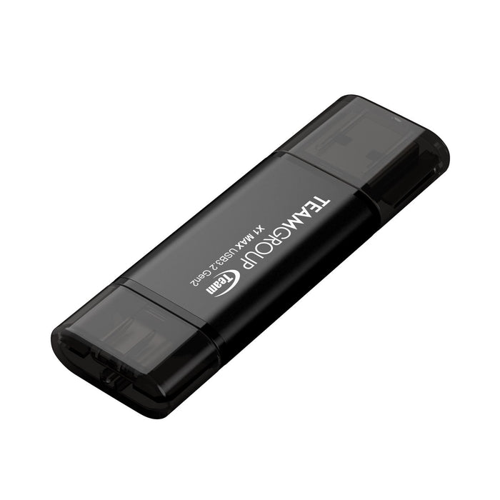 EAN 4711430803616 - Team Group X1 MAX unidad flash USB 256 GB USB Type-A / USB Type-C 3.2 Gen 2 (3.1 Gen 2) Negro imagen 5