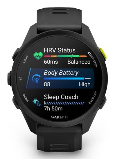 EAN 0753759368357 - Garmin Forerunner 70 3,05 cm (1.2") AMOLED 30 mm Digital 390 x 390 Pixeles Pantalla táctil Negro GPS (sat imagen 7