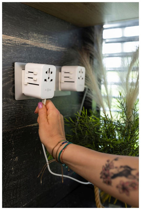 EAN 8591680148974 - FIXED FIXCT30-1C2A-WH adaptador de enchufe eléctrico Universal Blanco imagen 11