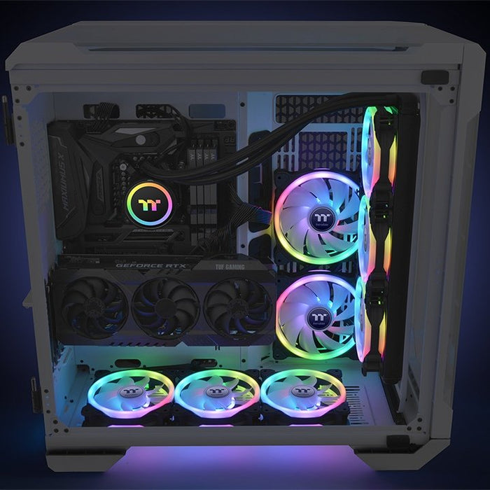 EAN 4713227534239 - Thermaltake SWAFAN 14 RGB Carcasa del ordenador Ventilador 14 cm Negro 3 pieza(s) imagen 5