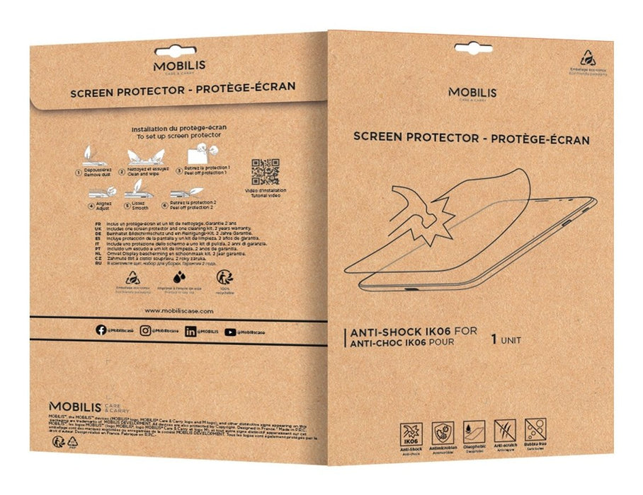 Mobilis Screen Protect Anti-Shock Ik06 Clear For Surface