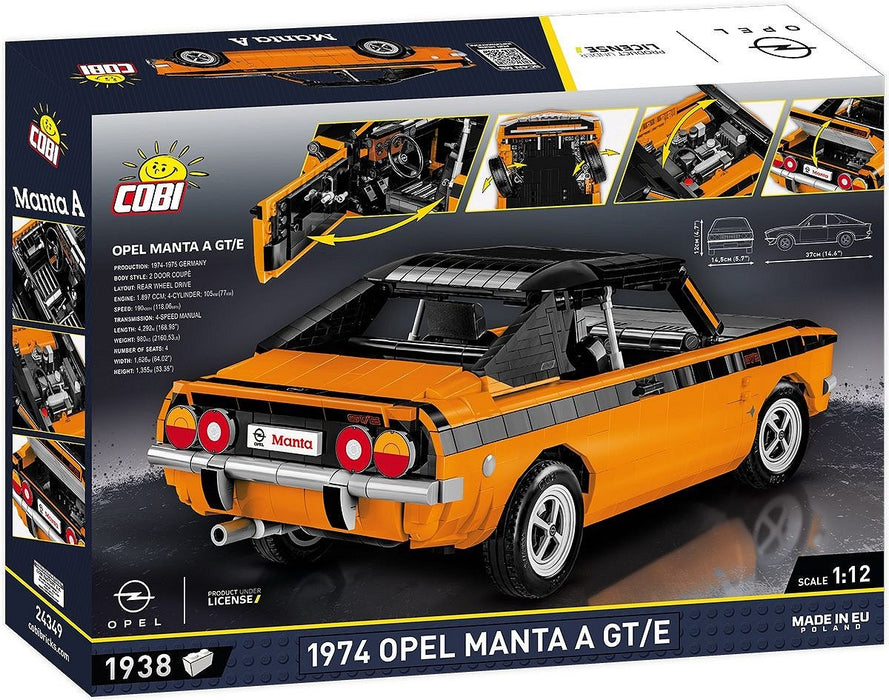 EAN 5902251243494 - COBI Opel Manta A GT/E 1974 imagen 9