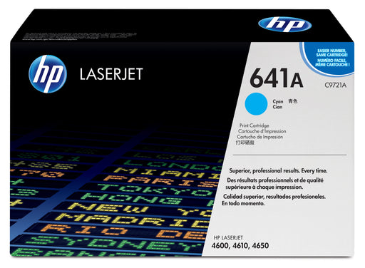 EAN 5704327118596 - HP 641A Cyan Original LaserJet Toner Cartridge cartucho de tóner 1 pieza(s) imagen 1