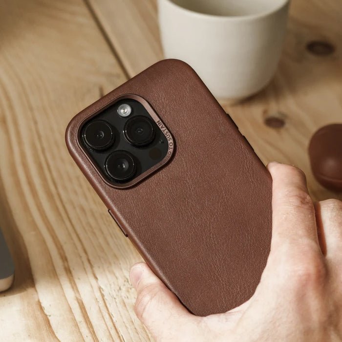 EAN 4260750596376 - Woodcessories ECO730 funda para teléfono móvil 17 cm (6.7") Marrón imagen 5