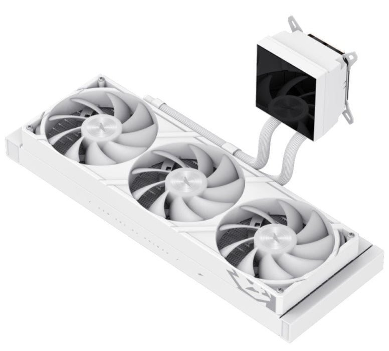 Gamemax  Cpu Liquid Cooler  Glacier 360 Lcd  White