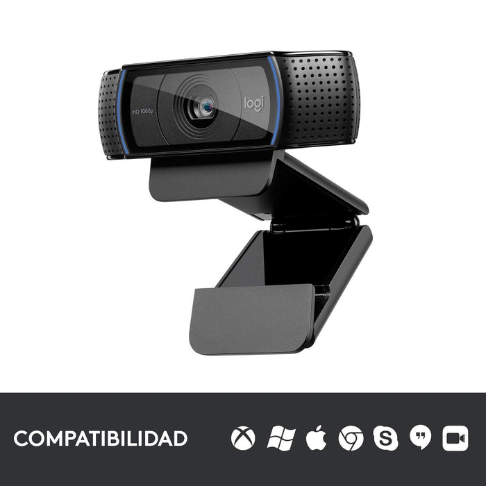 EAN 5099206061309 - Logitech 960-001055 cámara web 3 MP 1920 x 1080 Pixeles USB Negro imagen 5