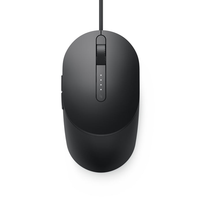 Dell Raton Con Cable Laser - Ms3220, Negro