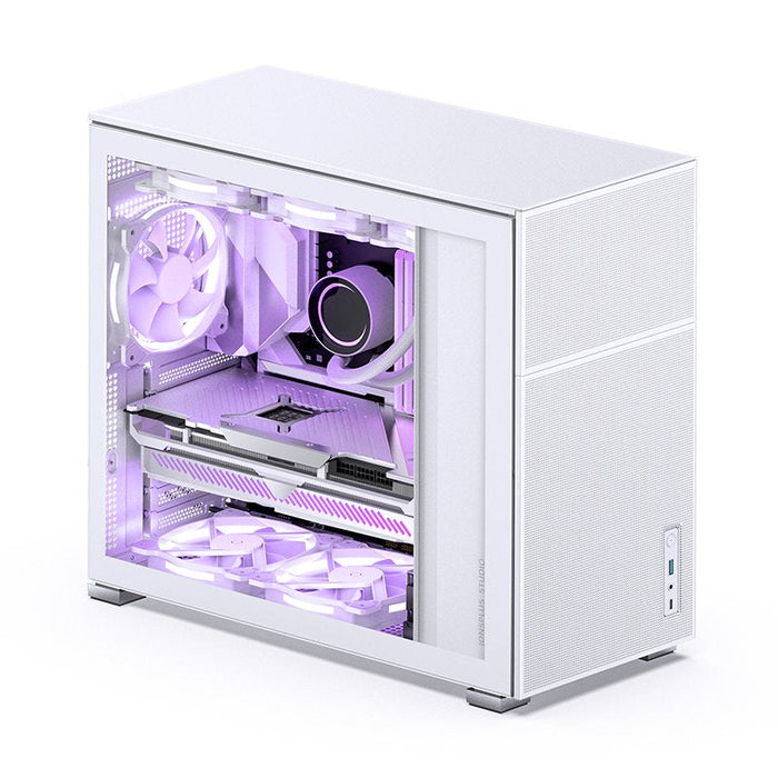 Jonsbo D41 Mesh Atx Gehäuse, Temperojo Glass - Blanco