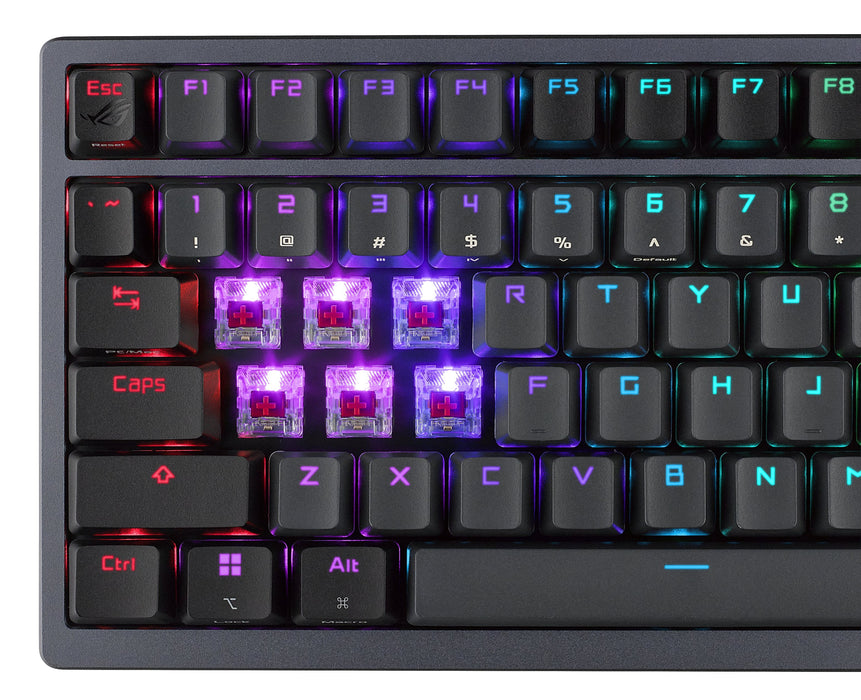 Asus Rog Azoth Teclado Juego Usb + Rf Wireless + Bluetooth Negro