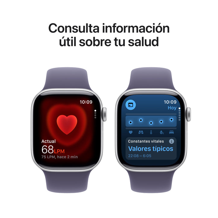 EAN 0195950470246 - Apple Watch Series 11 OLED 42 mm Digital 374 x 446 Pixeles Pantalla táctil 5G Plata Wifi GPS (satélite) imagen 5