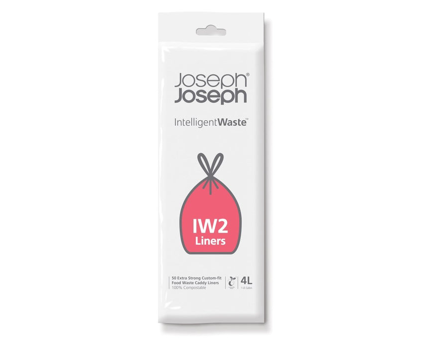 EAN 5028420300079 - Joseph Joseph IW2 bolsa para basura 4 L Transparente 50 pieza(s) imagen 1