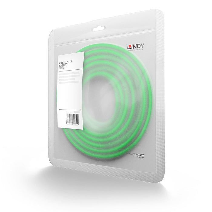EAN 4002888480543 - Lindy 48054 cable de red Verde 0,3 m Cat6 U/UTP (UTP) imagen 2
