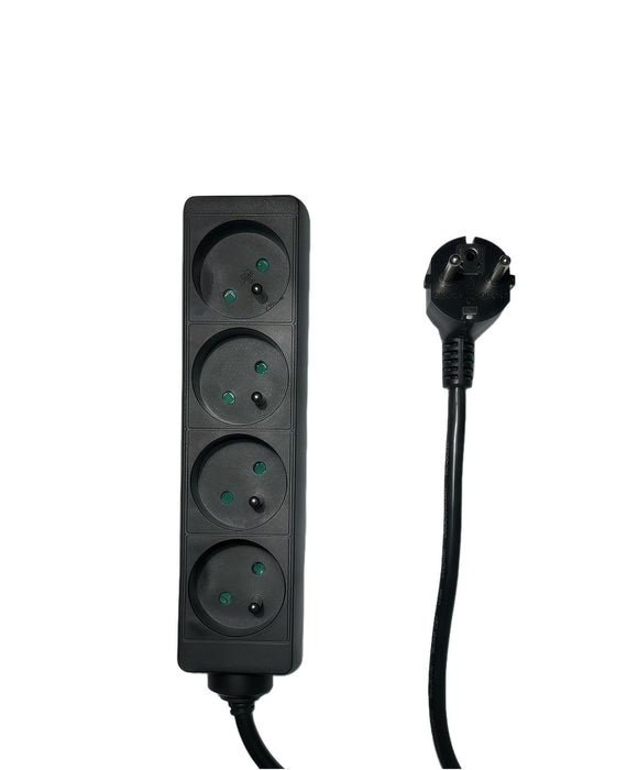 EAN 5715063551158 - Microconnect MC-PS040150FRB base múltiple 1,5 m 4 salidas AC Interior Negro imagen 1