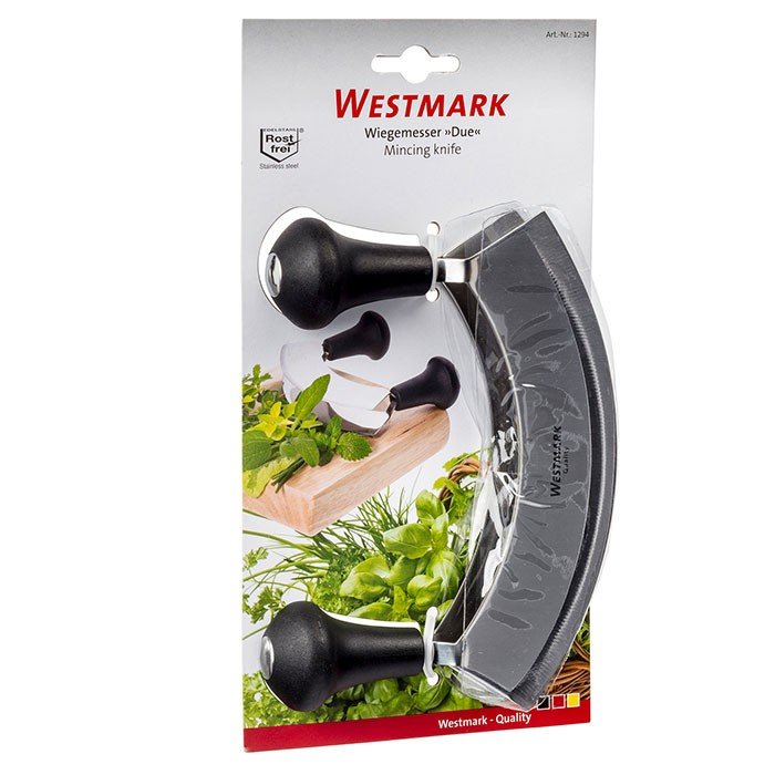 Westmark Wiegemesser Due Negro, Plateado