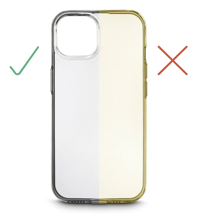 Hama Always Clear Funda Para Iphone 17 - Antideslizante - Poliuretano Termoplastico - Bordes Elevados - Color