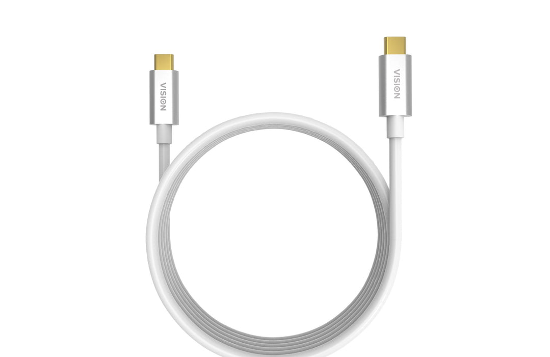 EAN 4880388000009 - Vision TC 4MUSBC cable USB USB 3.2 Gen 2 (3.1 Gen 2) 4 m USB C Blanco imagen 3