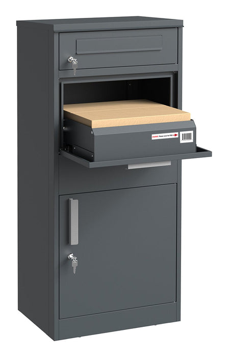 Phoenix Safe Paket Box Pb1121aak Graphitgris Schlüssel Gross