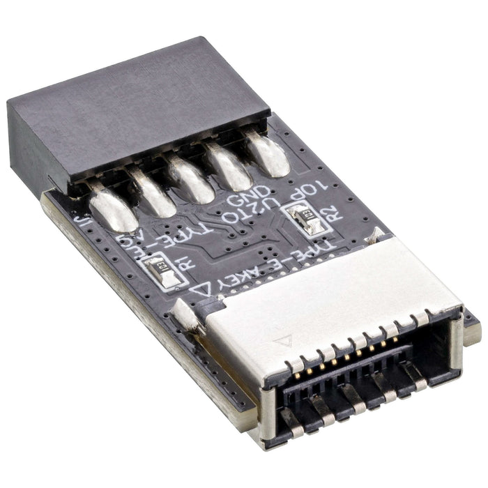Inline® Usb 2.0 A Usb 3.2 Type-E Key-A Adaptador Internal