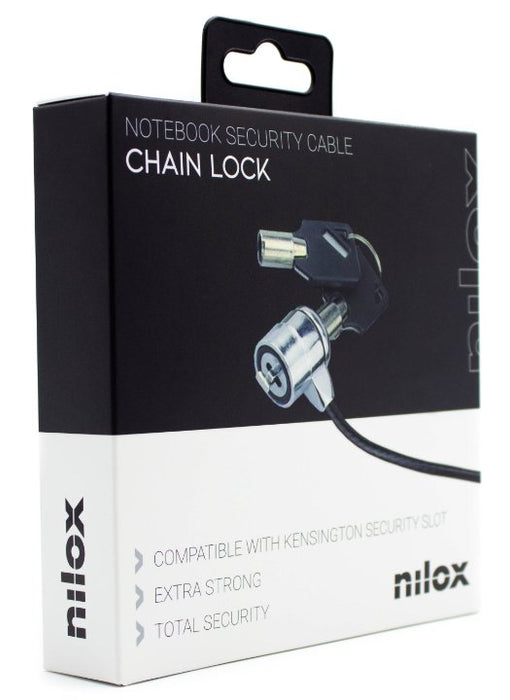 EAN 8435099528876 - Nilox NXSC001 cable antirrobo Negro 1,8 m imagen 10
