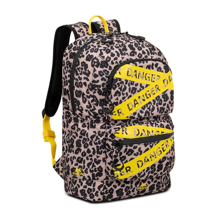 EAN 4260709010458 - Rivacase Erebus 33,8 cm (13.3") Mochila Beige, Negro, Amarillo imagen 1