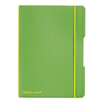EAN 4008110493381 - Herlitz 11361540 cuaderno y block A6 40 hojas Verde, Amarillo imagen 1