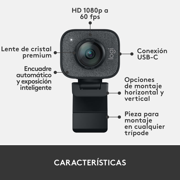 EAN 5099206087187 - Logitech 960-001281 cámara web 1920 x 1080 Pixeles USB Grafito imagen 20