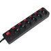 EAN 4052792049572 - LogiLink LPS233 base múltiple 1,5 m 6 salidas AC Interior Negro imagen 1