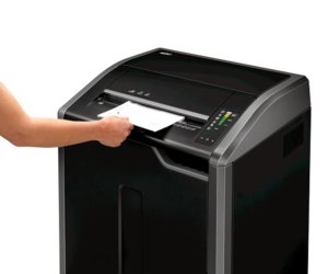 EAN 43859627271 - Fellowes 485Ci triturador de papel Corte cruzado 40 cm Negro imagen 2