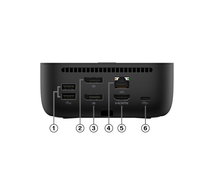 EAN 0198415314109 - HP USB-C 100W G6 Dock Alámbrico USB 3.2 Gen 2 (3.1 Gen 2) Type-C Negro imagen 14