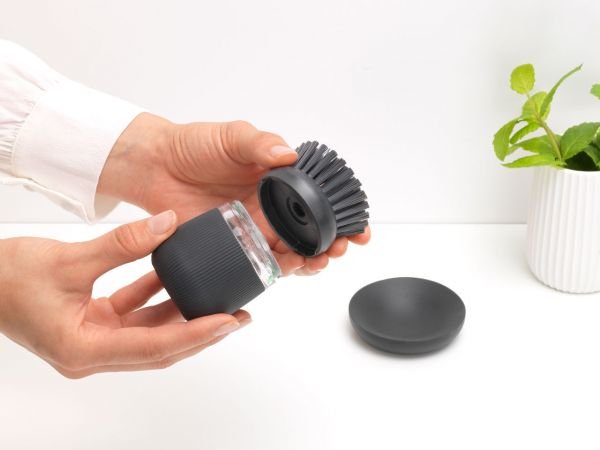 EAN 8710755302541 - Brabantia 302541 pieza de repuesto para dispensador de jabón Cepillo para platos imagen 3