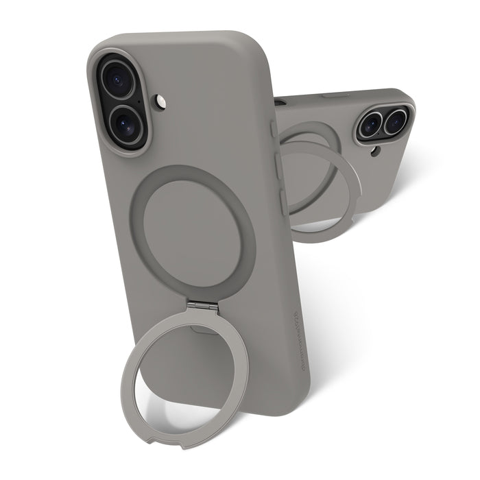 Dbramante1928 Roskilde Kick Icon Carcasa Trasera Para Teléfono Móvil Compatibilidad Con Magsafe Piedra De Río Para Apple Iphone 17