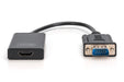 EAN 4016032444213 - Digitus DA-70473 adaptador de cable de vídeo 0,15 m VGA (D-Sub) Negro imagen 2