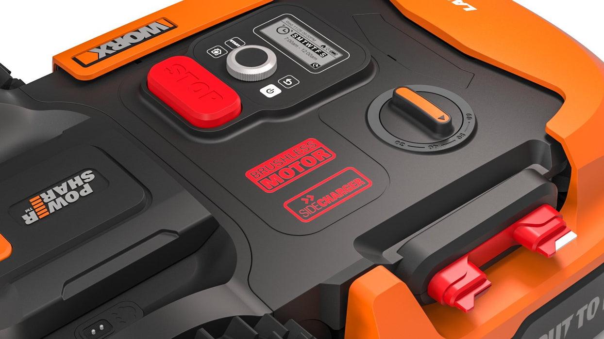 EAN 6943475869588 - WORX WR148E cortadora de césped Robot cortacésped Batería Negro, Naranja imagen 5