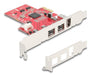 EAN 4043619907380 - DeLOCK 90738 tarjeta y adaptador de interfaz Interno IEEE 1394/Firewire imagen 3