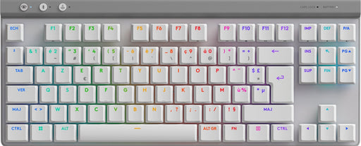 EAN 5099206120013 - Logitech G G515 Lightspeed TKL teclado Juego RF Wireless + Bluetooth AZERTY Francés Blanco imagen 1