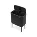 EAN 8710755316067 - Brabantia 316067 papelera 33 L Rectangular Acero inoxidable Negro imagen 3