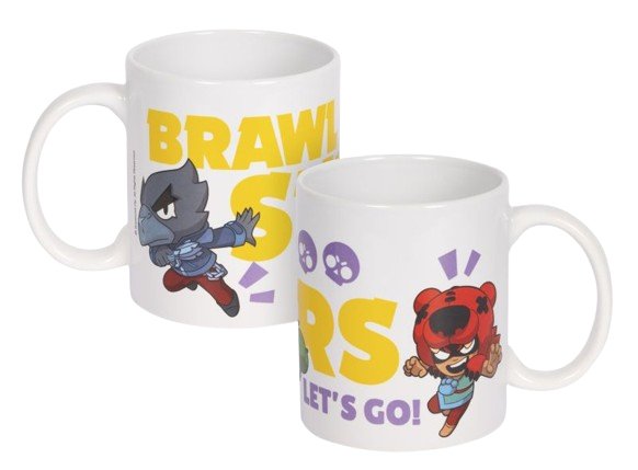 Taza Cerámica Brawl Stars -  325 Ml