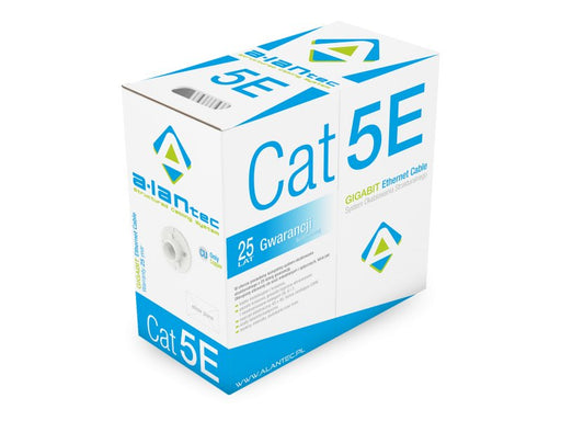 EAN 5901738551183 - Alantec KIF5PVC305 cable de red Blanco 305 m Cat5e U/UTP (UTP) imagen 1