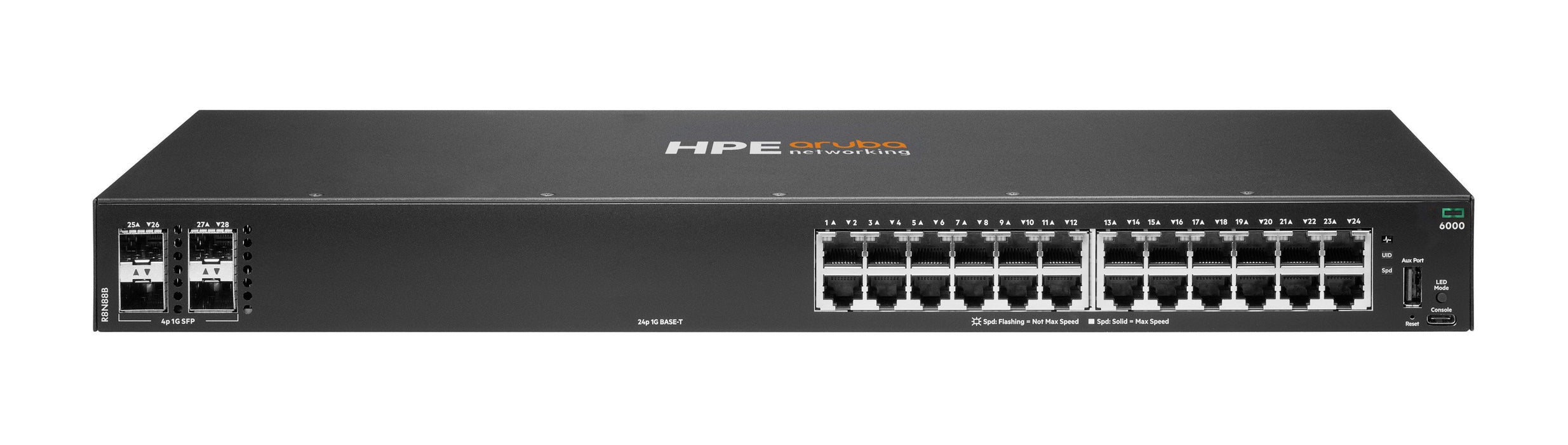 Przelacznik Aruba Networking Cx 6000 24p 10m/100m/1g 4p Sfp 1g R8n88b