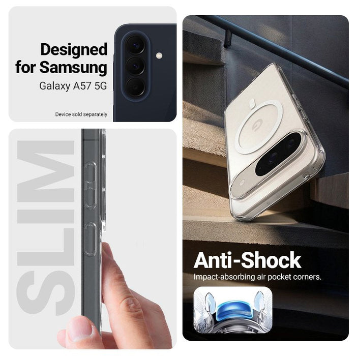 Etui Hybrid Clear Magnetic Magsafe Samsung Galaxy A57 Przezroczyste