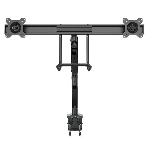 EAN 0065030888301 - StarTech.com ARMSLIMDUAL2USB3 soporte para monitor 81,3 cm (32") Negro imagen 3