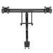 EAN 0065030888301 - StarTech.com ARMSLIMDUAL2USB3 soporte para monitor 81,3 cm (32") Negro imagen 3