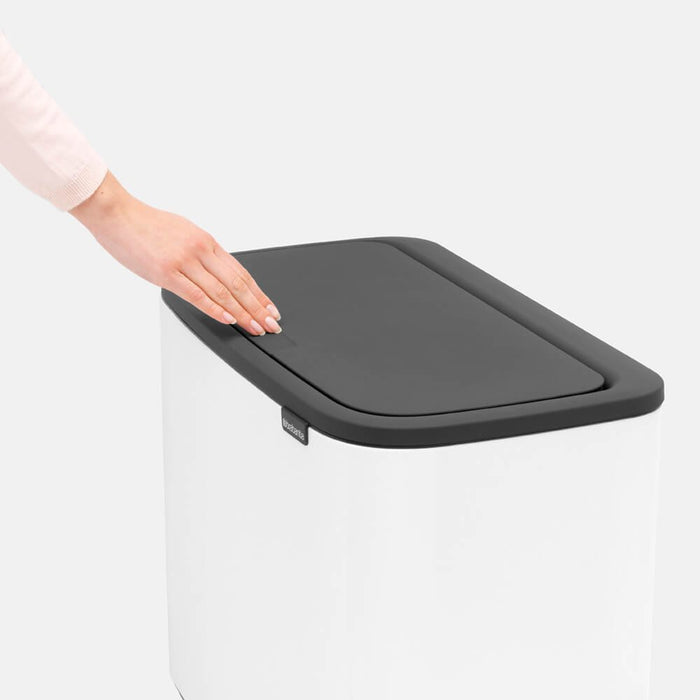 EAN 8710755313509 - Brabantia 313509 papelera 36 L Rectangular Plástico Blanco imagen 7