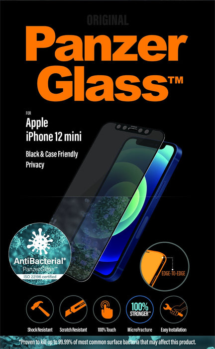 Panzerglass E2e Privacy Glass For Iphone 12 Mini - Panzerglass 2710 Sin Serials