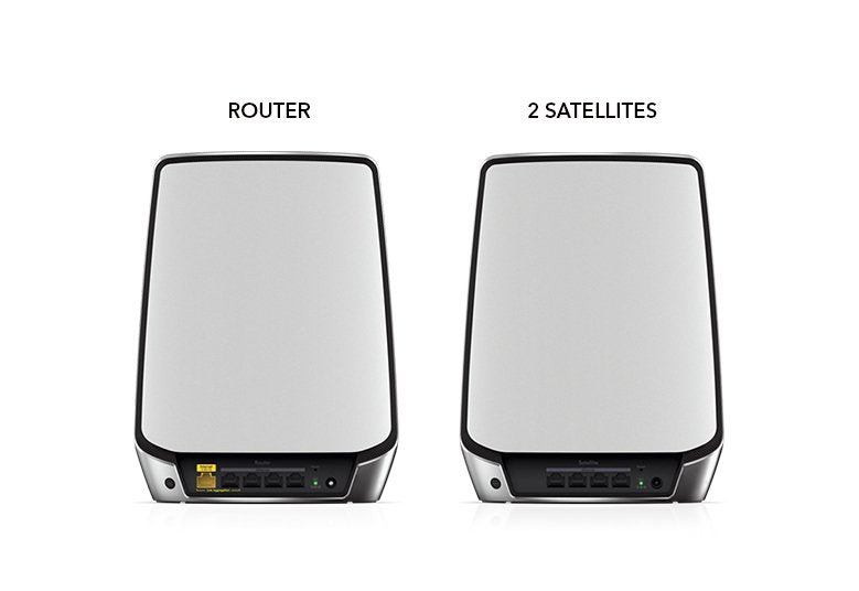 EAN 606449146059 - NETGEAR Orbi RBK853 AX6000 WiFi 6 Mesh System Tribanda (2,4 GHz/5 GHz/5 GHz) Wi-Fi 6 (802.11ax) Gris 4 Int imagen 3
