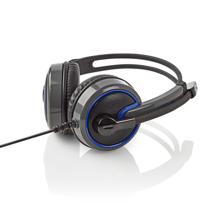 EAN 5412810270354 - Nedis GHST200BK auricular y casco Auriculares Alámbrico Diadema Juego Negro imagen 4