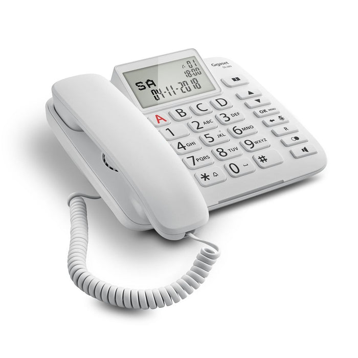 EAN 4250366856629 - Gigaset DL380 Teléfono analógico Identificador de llamadas Blanco imagen 2
