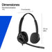 EAN 0199896093279 - HP Poly Mission 425 Stereo USB Wired Headset Alámbrico Diadema Llamadas/Música Negro imagen 6