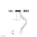 EAN 8717371446864 - Neomounts NM-D775DXWHITE soporte para monitor 81,3 cm (32") Escritorio Blanco imagen 8